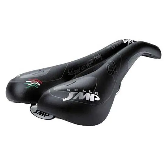 Selle SMP Trk Gel Sykkelsete Refurbished, Black, 160mm