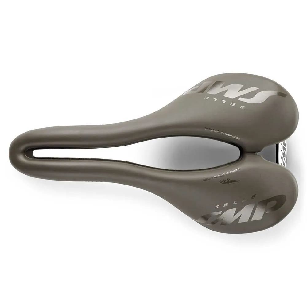 Selle SMP Vt 20 C Gravel Carbon Rail Sykkelsete, Brown, 144mm
