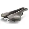 Selle SMP Vt 30 C Gel Gravel Carbon Rail Sykkelsete Refurbished, Brown, 155mm