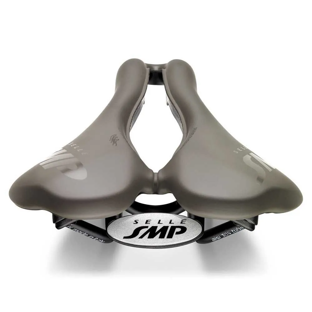 Selle SMP Vt 30 C Gravel Carbon Rail Sykkelsete, Brown, 155mm