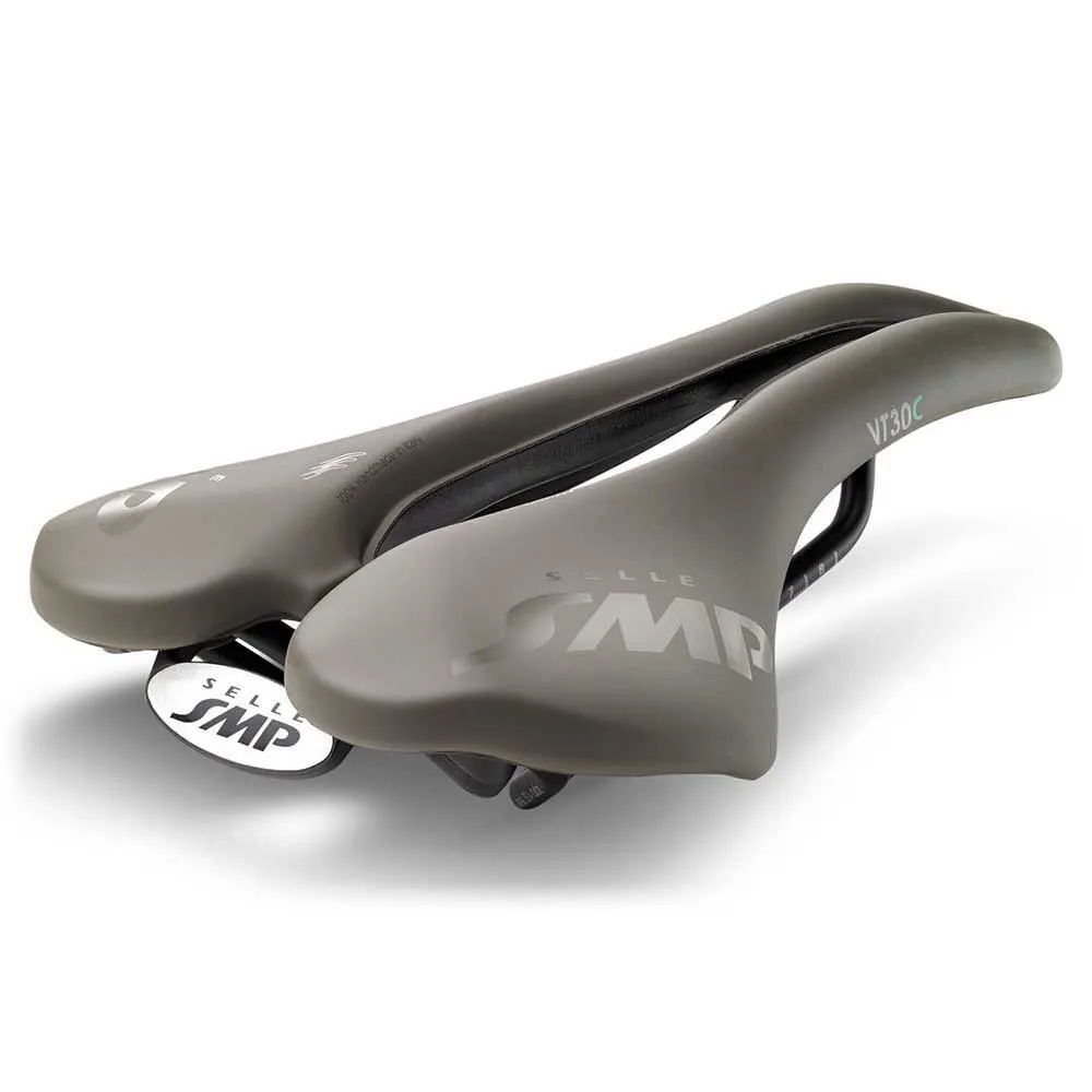 Selle SMP Vt 30 C Gravel Carbon Rail Sykkelsete, Brown, 155mm