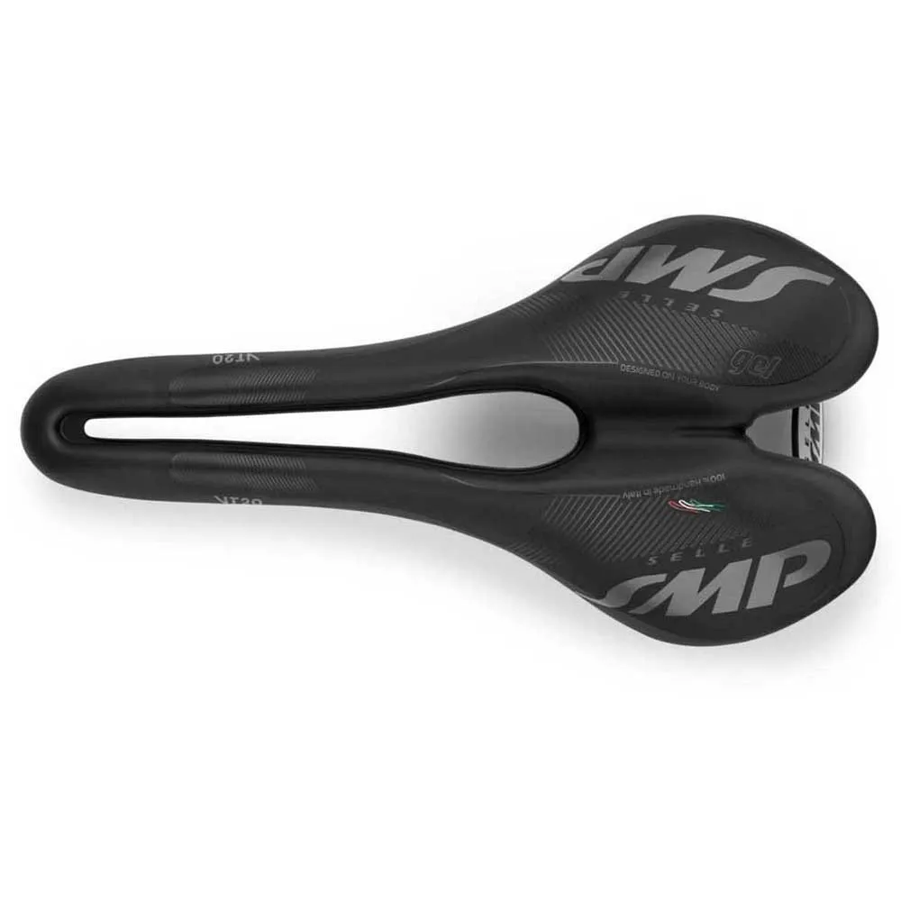 Selle SMP Vt20 Gel Sykkelsete, Black, 142mm