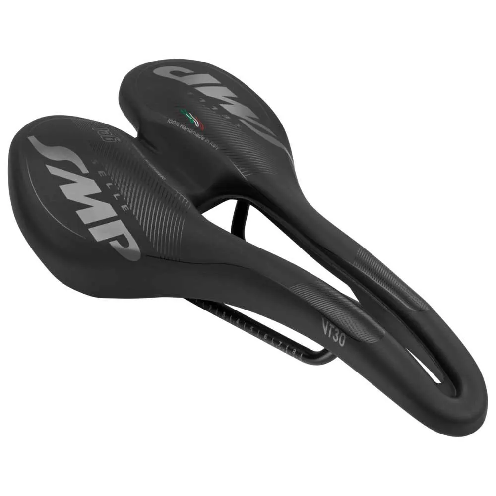 Selle SMP Vt30 Gel Sykkelsete, Black, 155mm