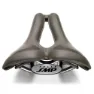 Selle SMP Well Gel Gravel Carbon Rail Sykkelsete, Matt brown, 144mm