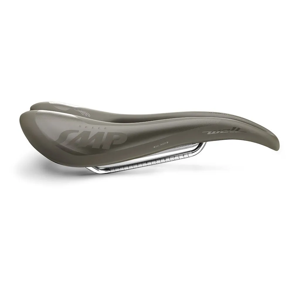 Selle SMP Well Gel Gravel Edition Sykkelsete, Brown, 144mm