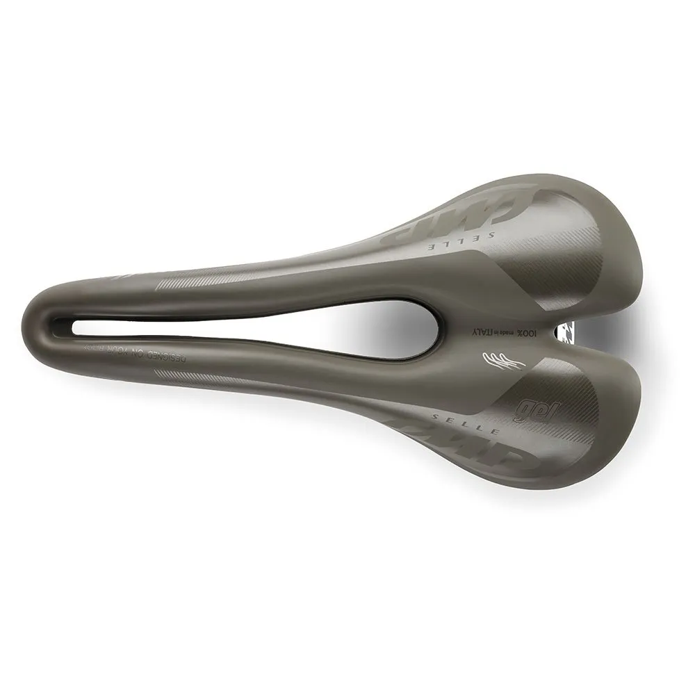 Selle SMP Well Gel Gravel Edition Sykkelsete Refurbished, Brown, 144mm