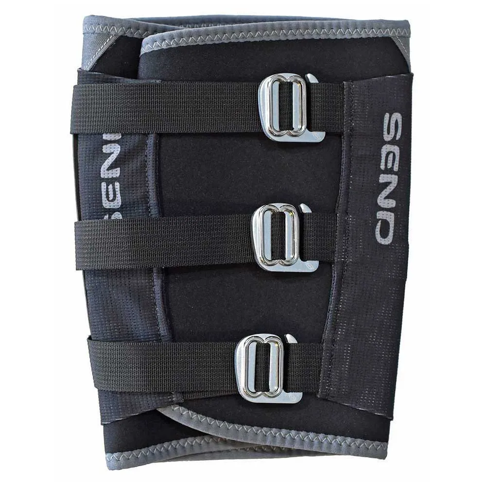 Send Climbing Large Slim Sl Knebeskytter, Smoke, One Size