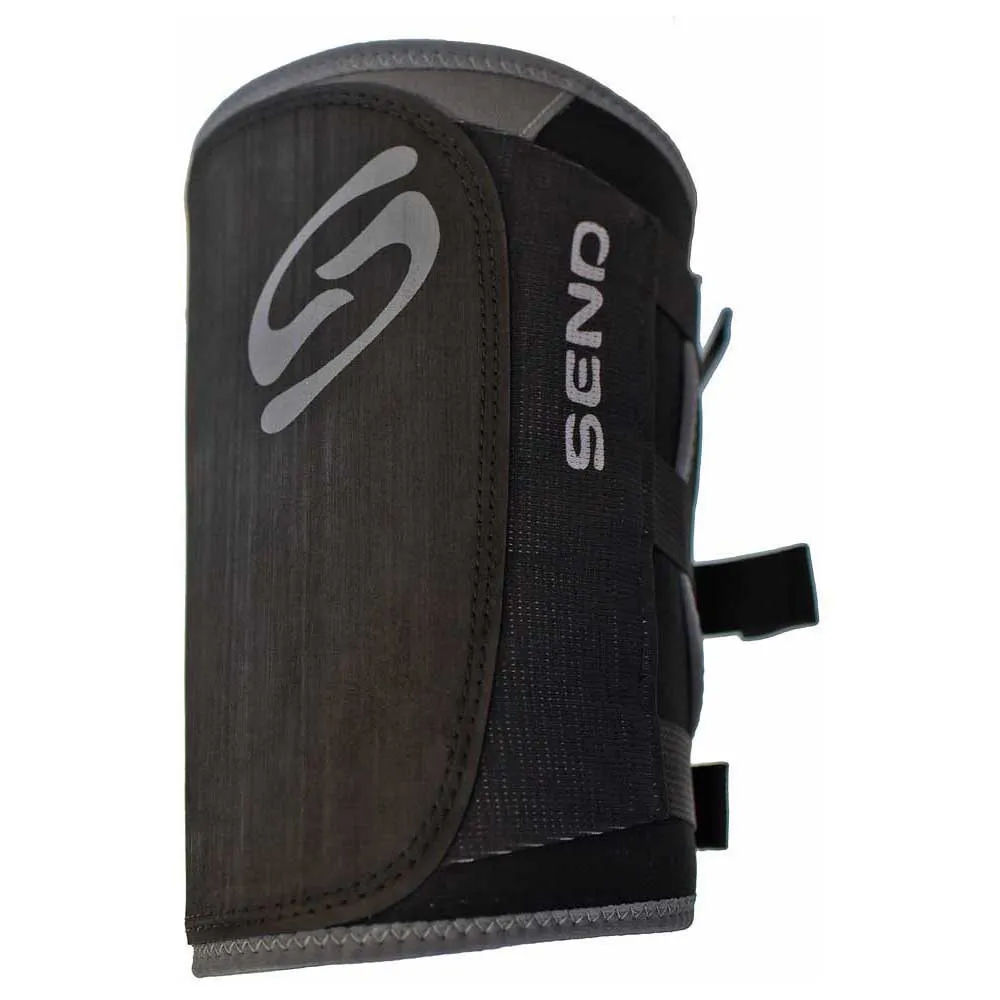 Send Climbing Large Slim Sl Knebeskytter, Smoke, One Size