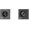 Seven IDP Project 23 Carbon/gf V2 Replacement Kinnputer, Black
