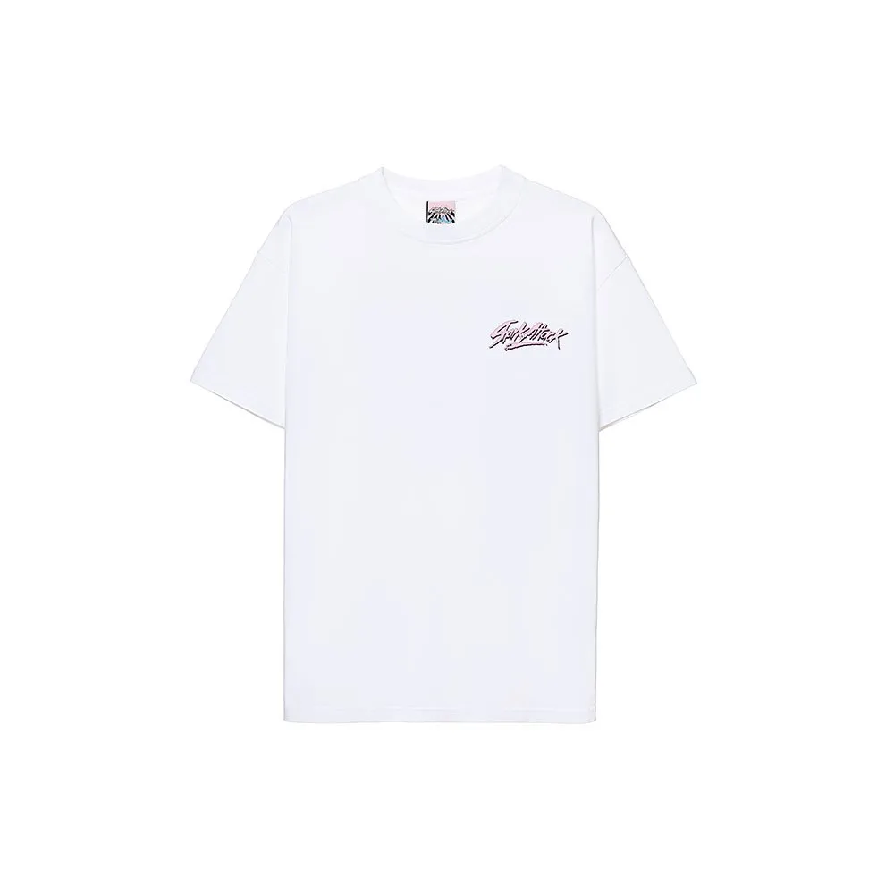 Shark Attack Classic Logo Kortarmet T-skjorte male
