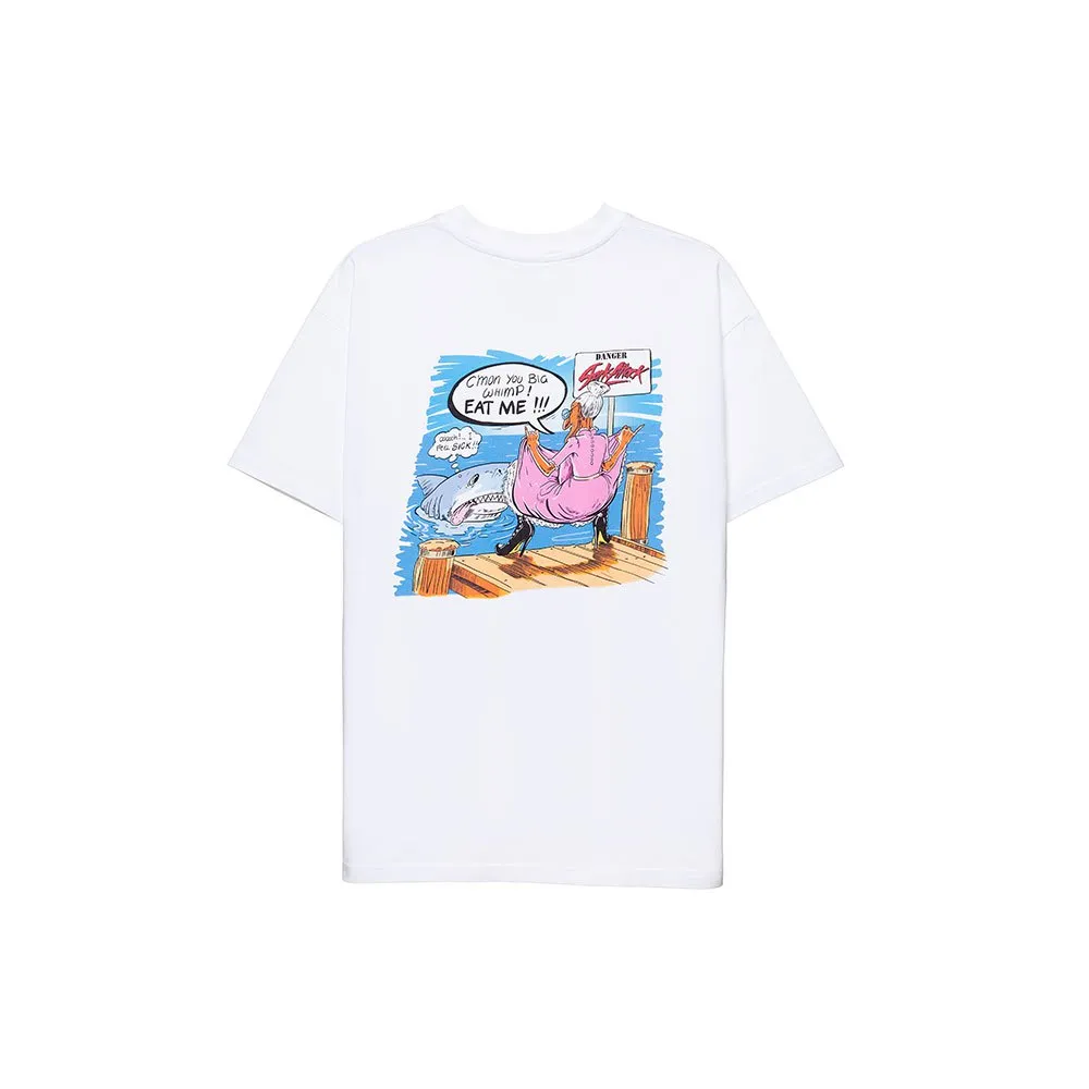 Shark Attack I Feel Sick Kortarmet T-skjorte male