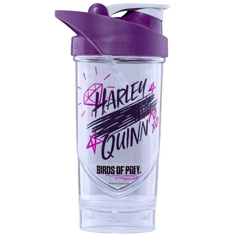 Shieldmixer Hero Pro Harley Quinn BOP 750 ml, Shakers, Sølv, One Size Shieldmixer Hero Pro Harley Quinn BOP 750 ml, Shakers, Sølv, One Size