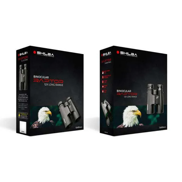 Shilba Raptor 10x42 Kikkerter, Black, One Size