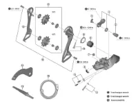 Shimano 105 RD-R7150 Di2 Bakgir