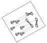 Shimano 6-bolt Festeskruer og Låseskiver