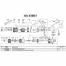Shimano Alfine Cj-s700 Kassett Skjøt, Black, One Size