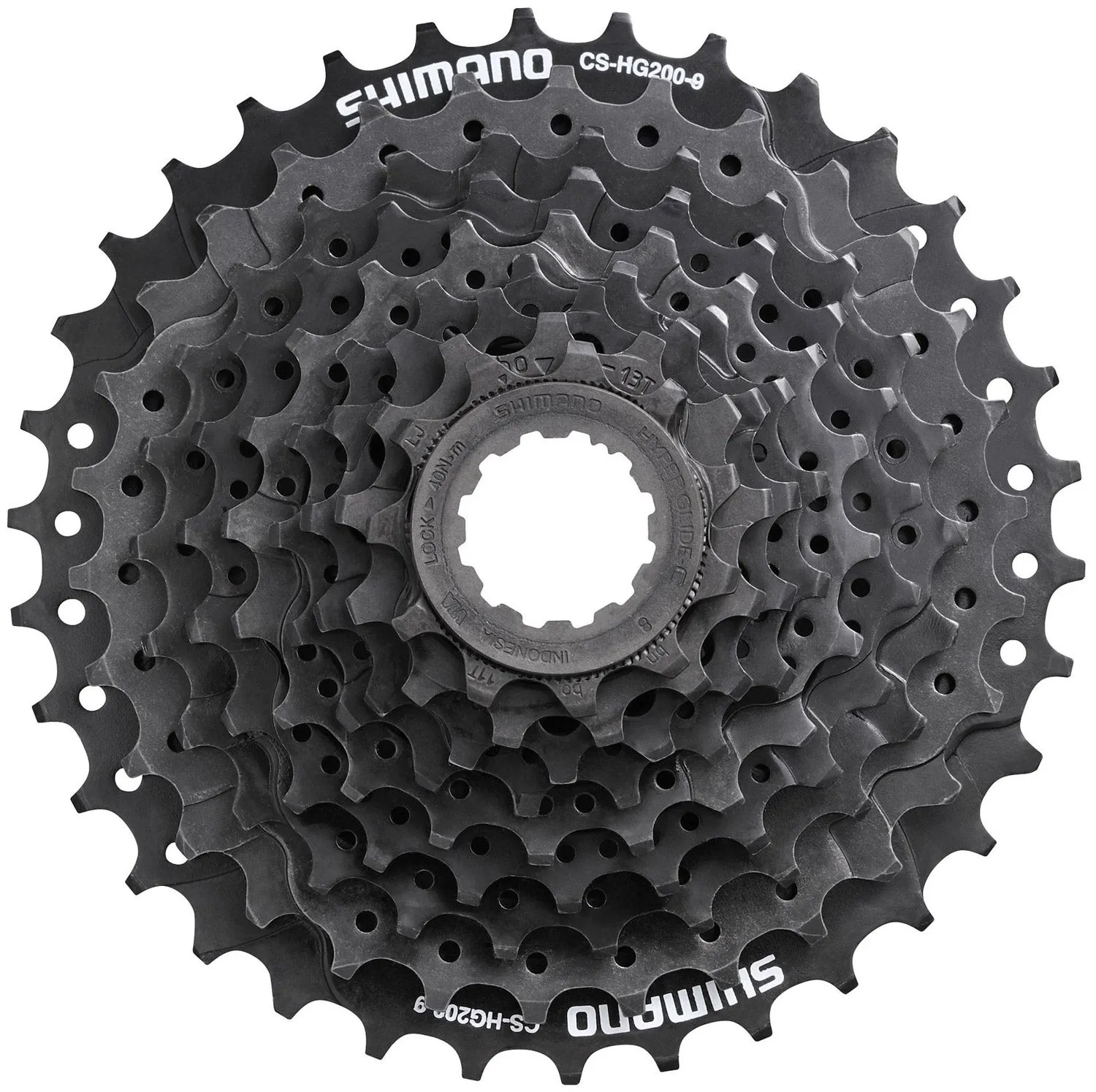 Shimano Altus CS-HG200, 9-delt Kassett, 11-34t Shimano Altus CS-HG200, 9-delt Kassett, 11-34t