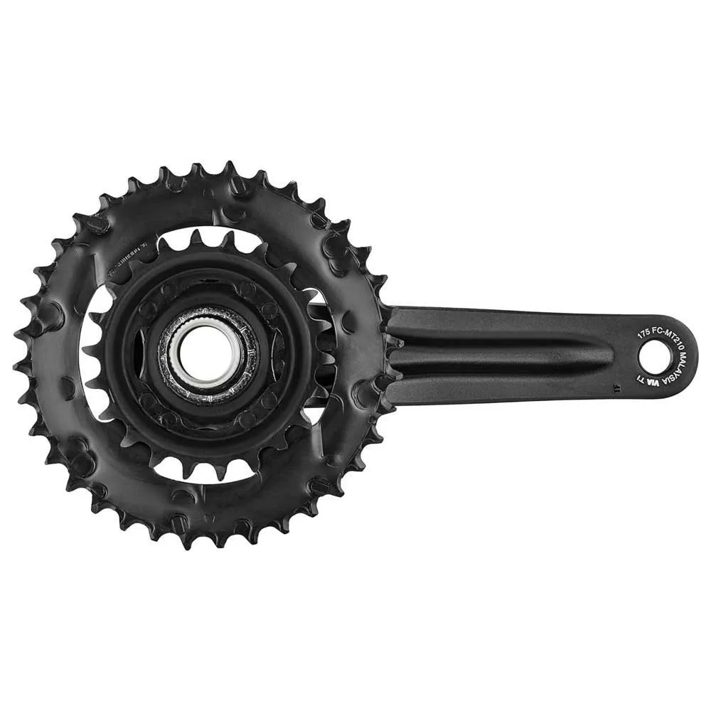 Shimano Altus Fc-mt210 Kranksett, Black, 170mm, 36-22t