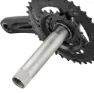 Shimano Altus Fc-mt210 Kranksett, Black, 170mm, 36-22t