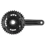Shimano Altus Fc-mt210 Kranksett, Black, 170mm, 36-22t