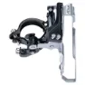 Shimano Altus Fd-m370 Forgire, Black / silver, 3/9s