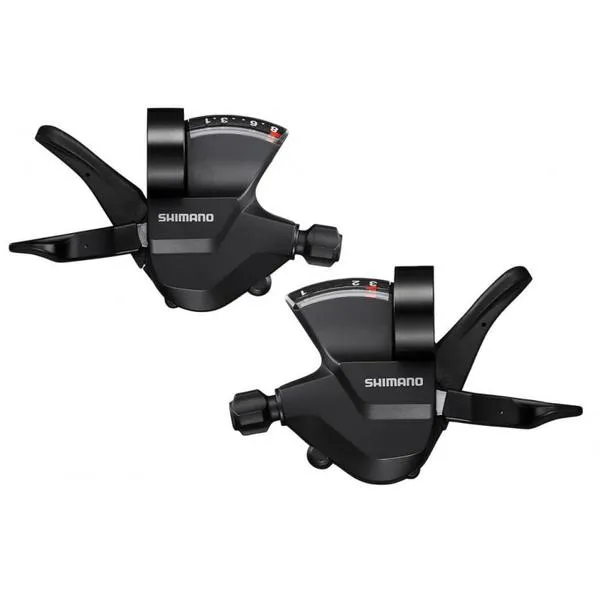 Shimano Altus SL-M318 M/Display 3 x 8-delt Girspaker, Black, 3 x 8s