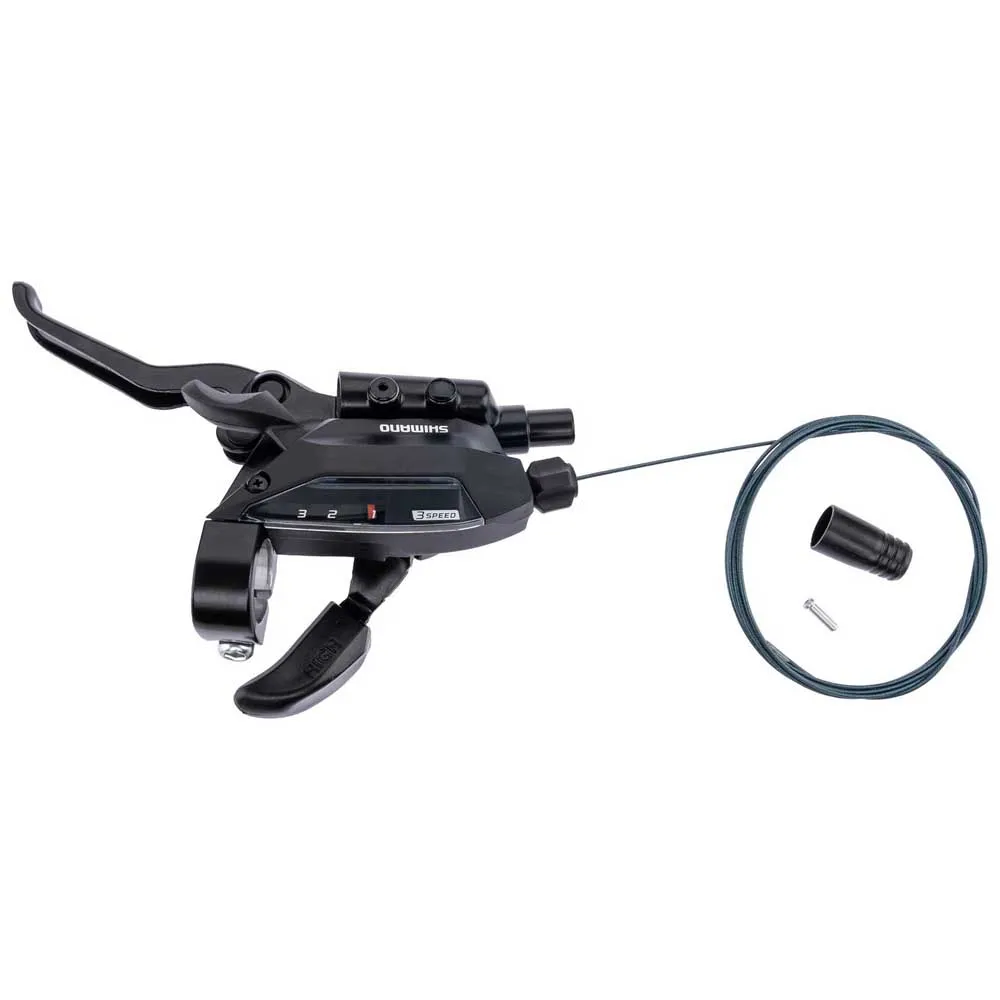 Shimano Altus St-ef515 Venstre Bremsehendel Med Girskifter, Black, One Size