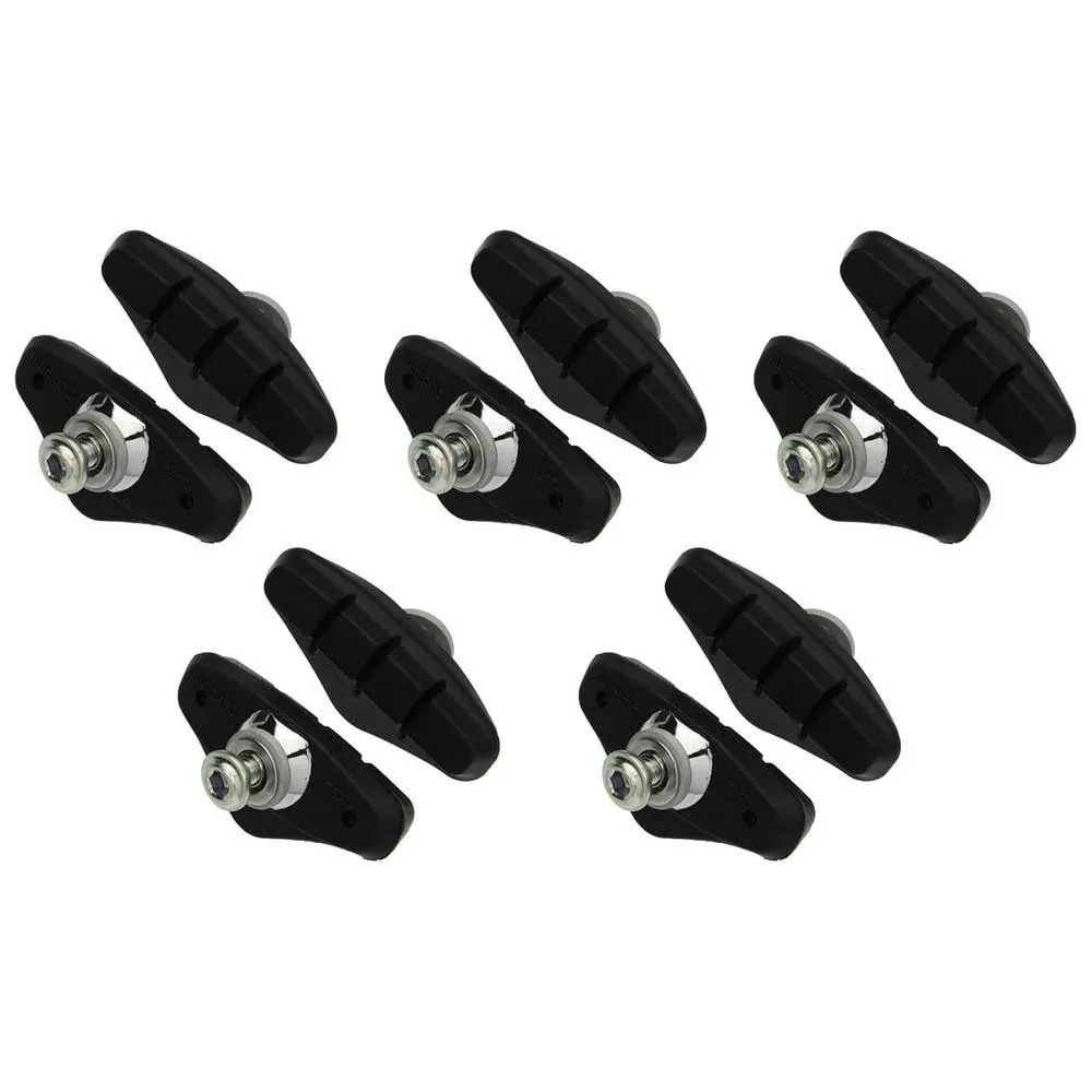 Shimano Br-4600/br-4500/br-3500/br-3400/br-2400/br-r451/br-r450 Komplette Felgbremseklosser, Black / silver, One Size Shimano Br-4600/br-4500/br-3500/br-3400/br-2400/br-r451/br-r450 Komplette Felgbremseklosser, Black / silver, One Size