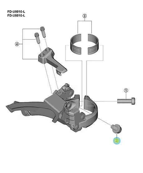 Shimano Cable Fixing Screw for FD-U8010-L/FD-U6010-L