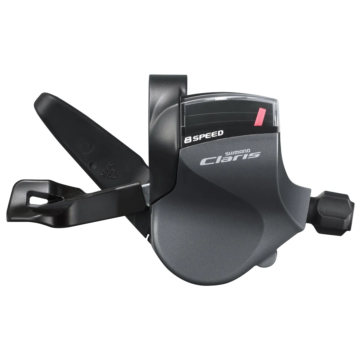 Shimano Claris SL-R2030 Girhendelsett, Black, 3 x 8s