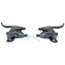 Shimano Claris St-rs200/rs203 Mod.18 Sti 2s Venstre Bremsehendel Med Girskifter, Schwarz, 2s