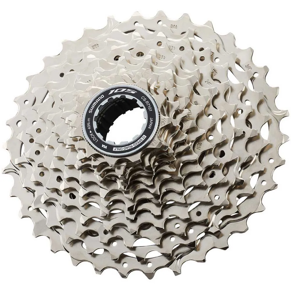 Shimano Cs-hg7101 105 12s Kassett, Steel, 12s, 11-36t