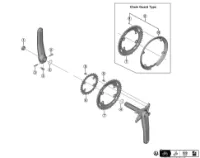 Shimano CUES FC-U6000-2 Kjedekasse
