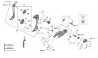 Shimano Cues Innerplate til RD-U8020 SGS Bakgir Shimano Cues Innerplate til RD-U8020 SGS Bakgir
