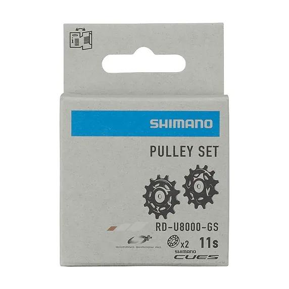 Shimano Cues RD-U8000 Trinsehjulsett, Black, One Size