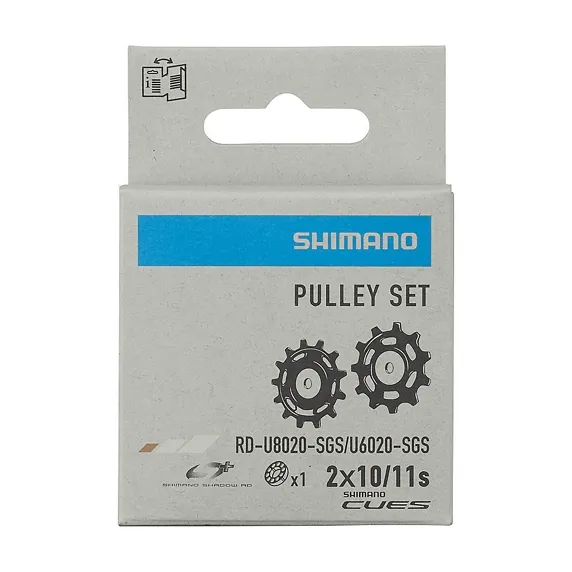 Shimano Cues U8000/U6020 Trinsehjulsett, Black, One Size