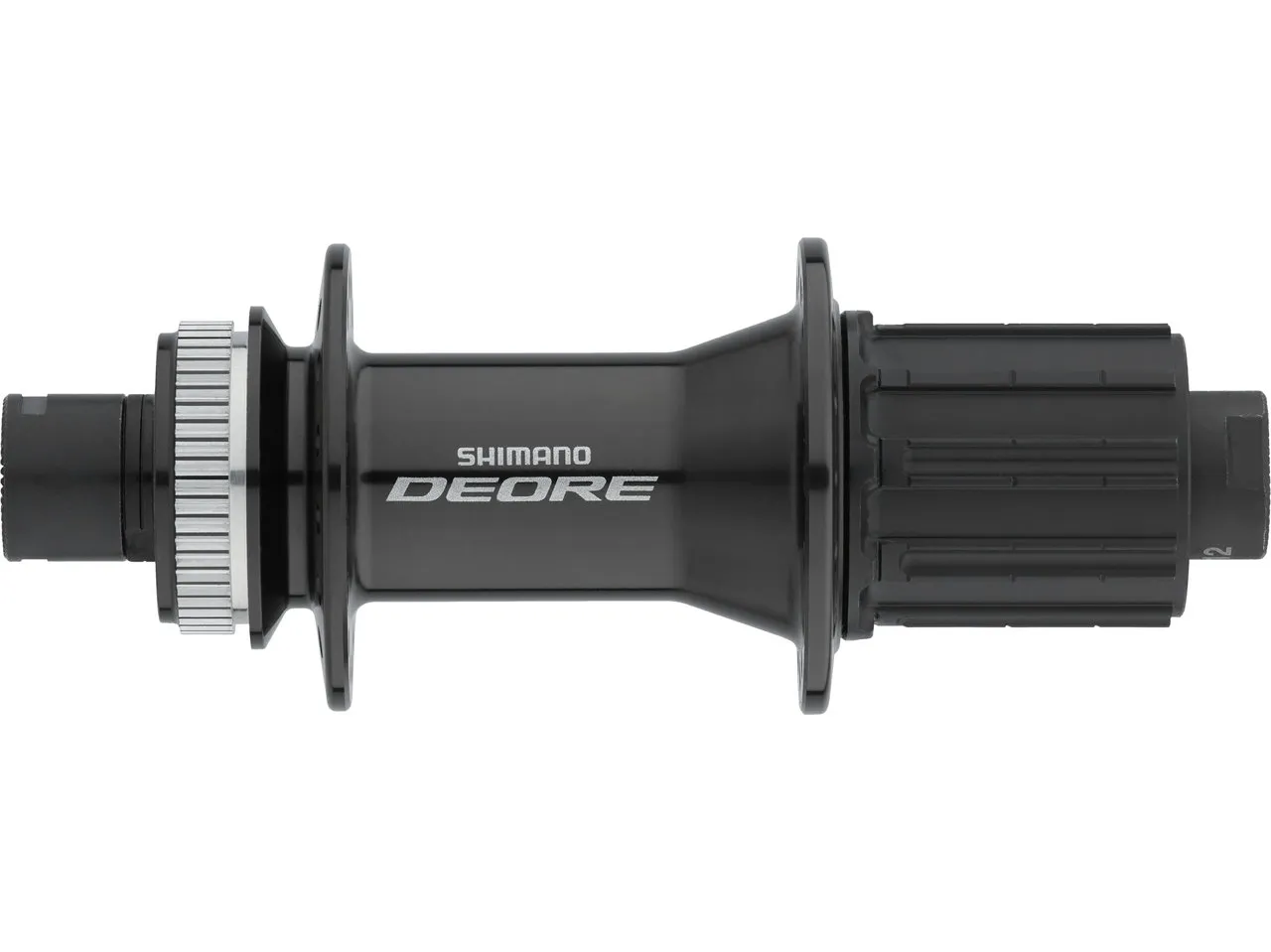 Shimano Deore HR-Nabe FH-M6010 Disc Center Lock für 12 mm Steckachse, Black, 32H, 12 x 142mm