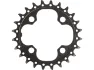 Shimano Deore Kettenblatt FC-M590-10 10-fach, Sølv, 24t