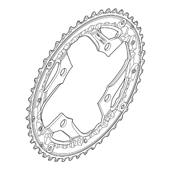 Shimano Deore LX FC-T671 48T Krankdrev