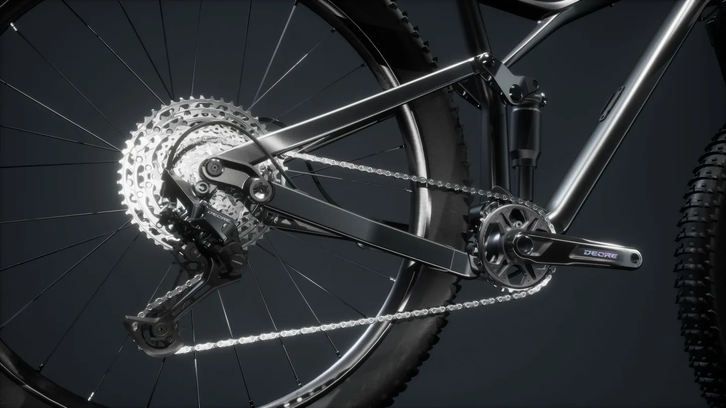 Shimano Deore RD-M6100 SGS Bakgir, Black, 12s, Max 41t Shimano Deore RD-M6100 SGS Bakgir, Black, 12s, Max 41t