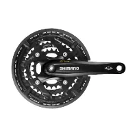 Shimano Deore T521 Octalink Chain Guard 104/64 Bcd Kranksett Shimano Deore T521 Octalink Chain Guard 104/64 Bcd Kranksett