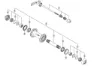 Shimano Deore XT 3/16" Kuleholder