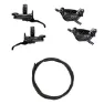 Shimano Deore XT Bremsesett Upgrade Kit, Black, One Size