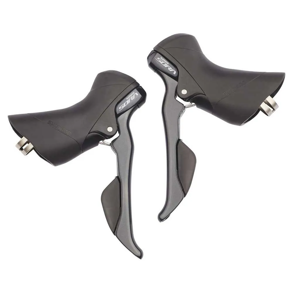 Shimano Dual Control Lever (3x9-speed) Sora Eu Bremsehendel Med Girskifter Refurbished, Black, 3 x 9s