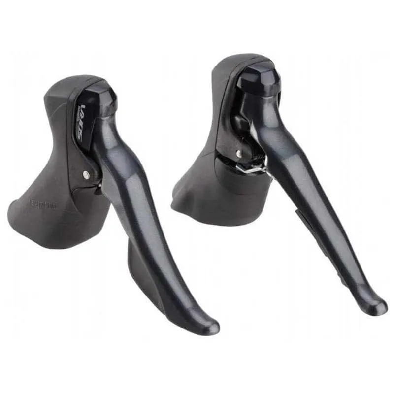 Shimano Dual Control Lever (3x9-speed) Sora Eu Bremsehendel Med Girskifter Refurbished, Black, 3 x 9s