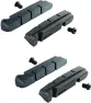 Shimano Dura Ace bremseklosser til karbon felger 2 par, Black, One Size