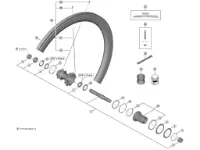 Shimano Dura Ace konus og støvdeksel venstre til bakhjul modell WH-R9270-C50-TU-R