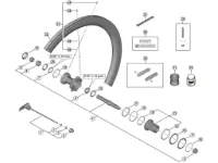 Shimano Dura Ace konus venstre til bakhjul modell WH-R9200-C50-TU-R