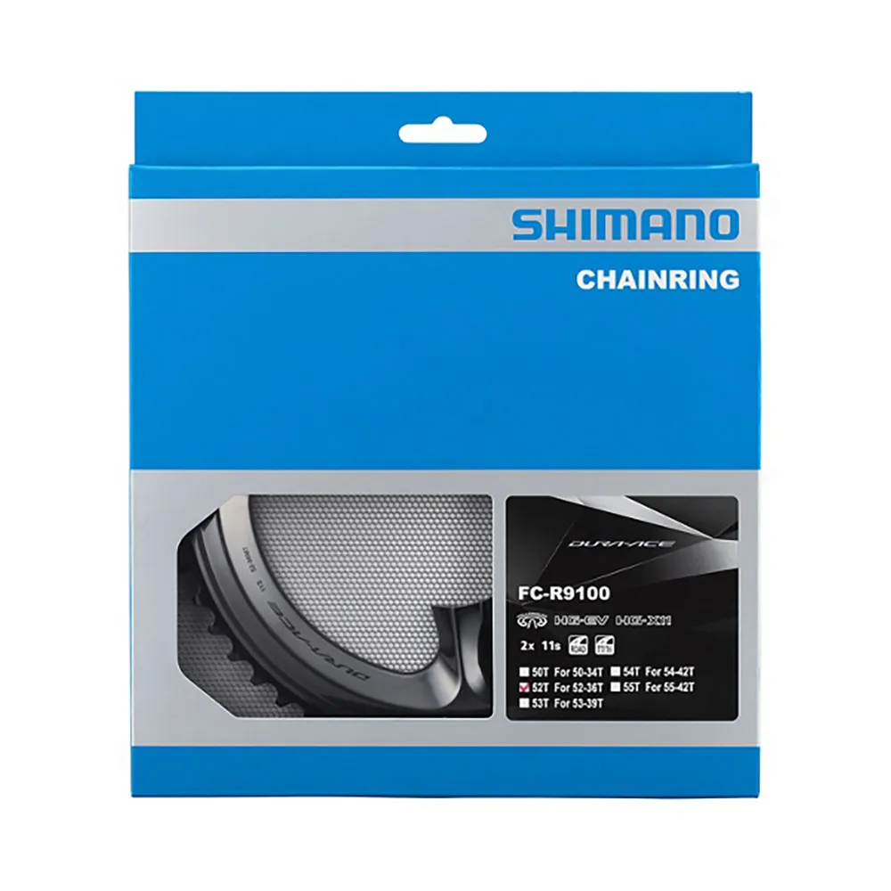 Shimano Dura Ace R9100 Kjettingring Refurbished, Silver, 50t