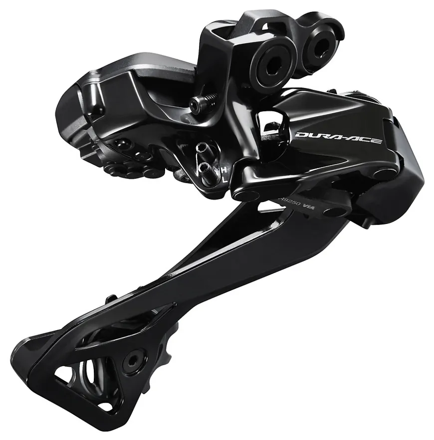 Shimano Dura-Ace R9250 Di2 Bakgir, Black, 12s, Max 34t